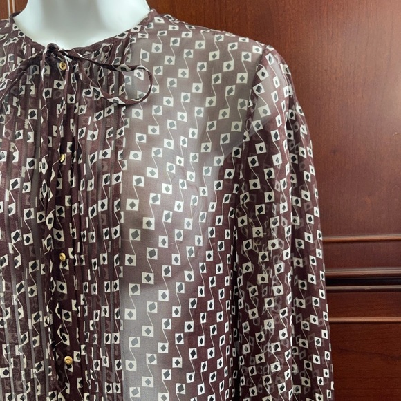 Diane von furstenberg silk button down blouse - Picture 2 of 5